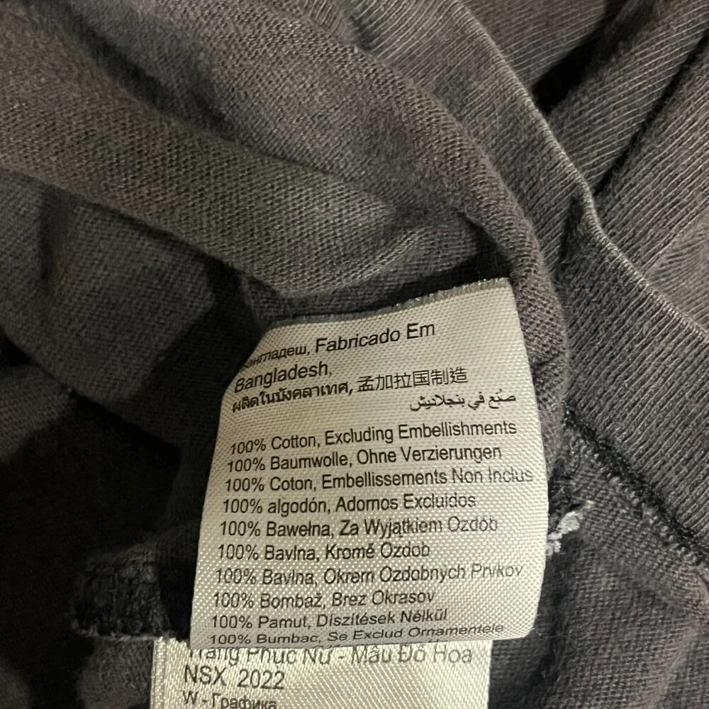 2022 Guns N Roses Black Band Tee size Large Cotton On - Picture 5 of 5